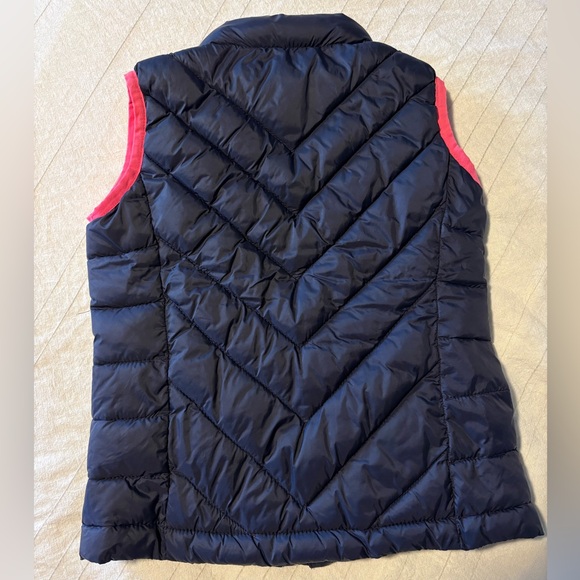 GAP Kids Navy and Red Puffer Vest - Picture 2 of 4